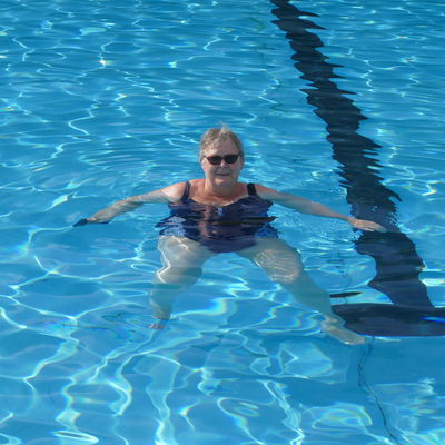 Fr&uuml;hschwimmerin Gudrun Schon