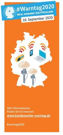 Erster bundesweiter Warntag