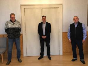 Schiedsmann Seiwert und Stellvertreter Trenz