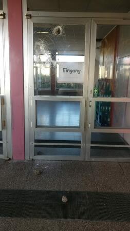 Vandalismus Schule 5