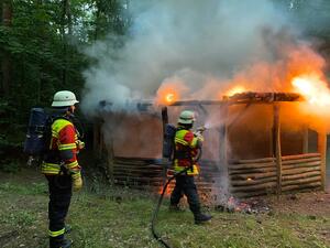 Brandstiftung H&uuml;tte Hasenberg - Daniel Amann