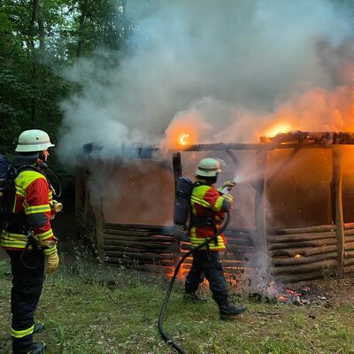Brandstiftung H&uuml;tte Hasenberg - Daniel Amann