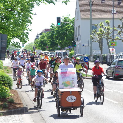 Helmut D&ouml;rr Schwalbach Kidical Mass