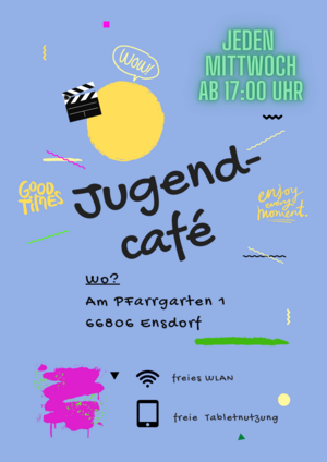 Flyer Jugendcafé