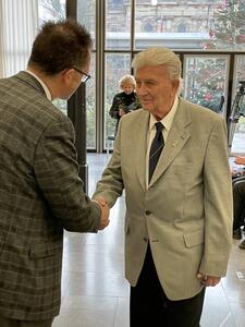 Ehrung Albert Simon 2 - Ministerium f&uuml;r Inneres, Bauen und Sport