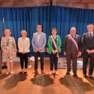 35 Jahr-Feier unserer Partnerschaft mit Wizernes und Hallines