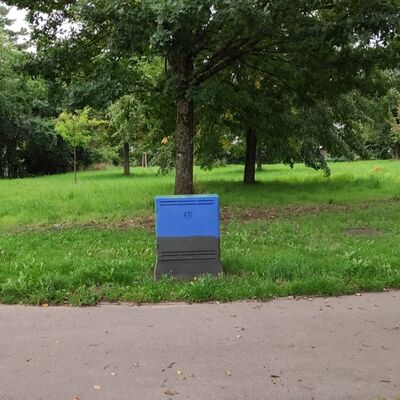 Vandalismus Verteilerkasten Erlenstra&szlig;e