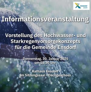 Hochwasser- und Starkregenkonzept
