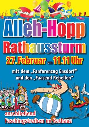 Rathaussturm 2025
