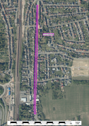 Luftbild Provinzialstra&szlig;e