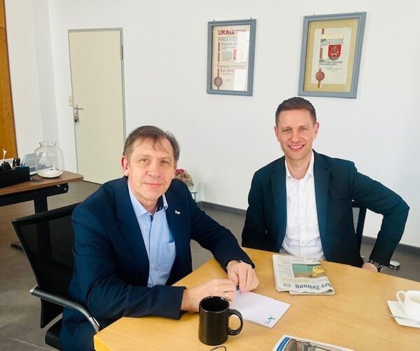 Besuch Patrick Waldraff, MdL