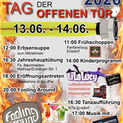 Tag der offenen T&uuml;r - Feuerwehr Ensdorf