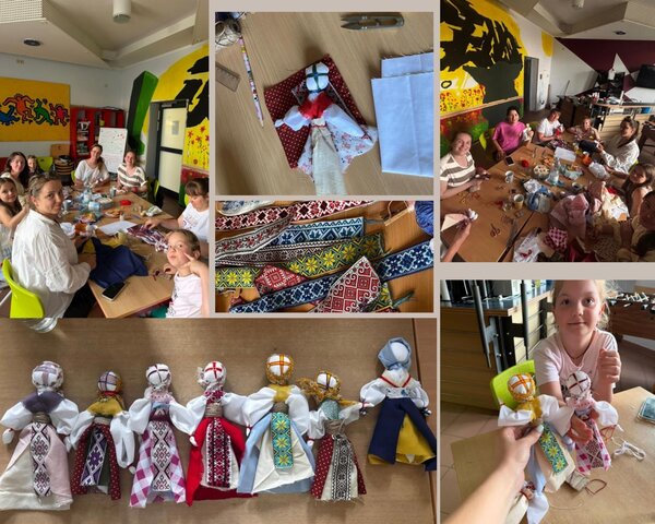 Workshop f&uuml;r ukrainische Tradition und Begegnung in der Gemeinde Ensdorf