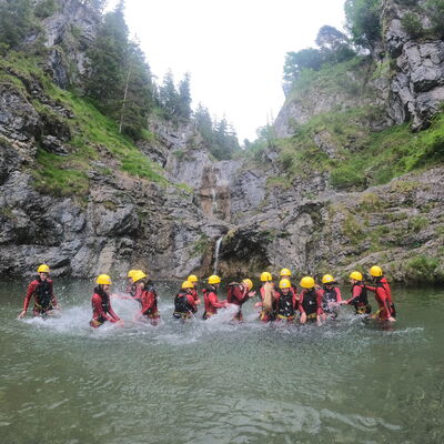 Ferienfreizeit Allg&auml;u Rafting
