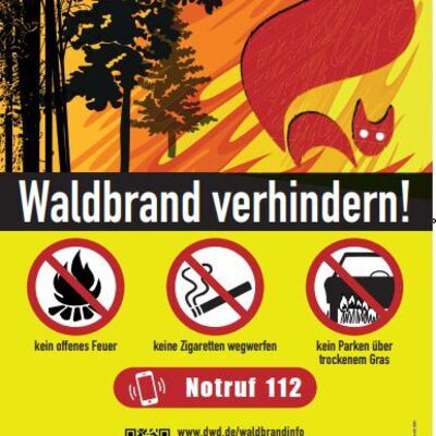 Waldbrand verhindern
