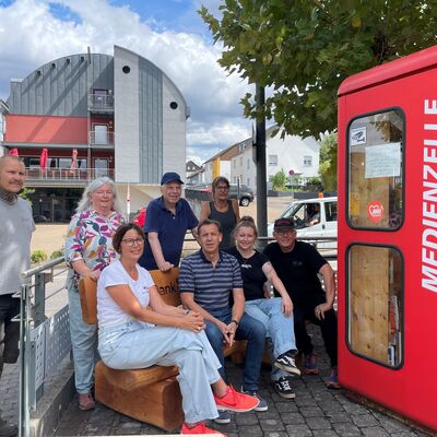 Gruppenfoto Lieblingsbank