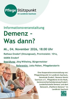 Infomartionsveranstaltung - Demenz, was dann