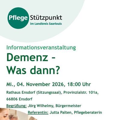 Infomartionsveranstaltung - Demenz, was dann