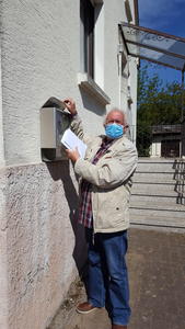 Masken in Briefk&auml;sten verteilt